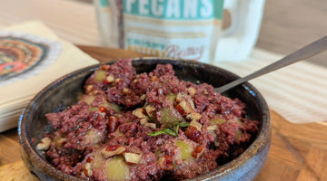 Activated Pecan Persian-inspired Marinated Olives
