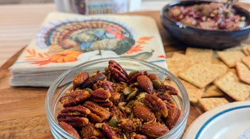 Sea Salt Activated Pecan Savory Snack Mix