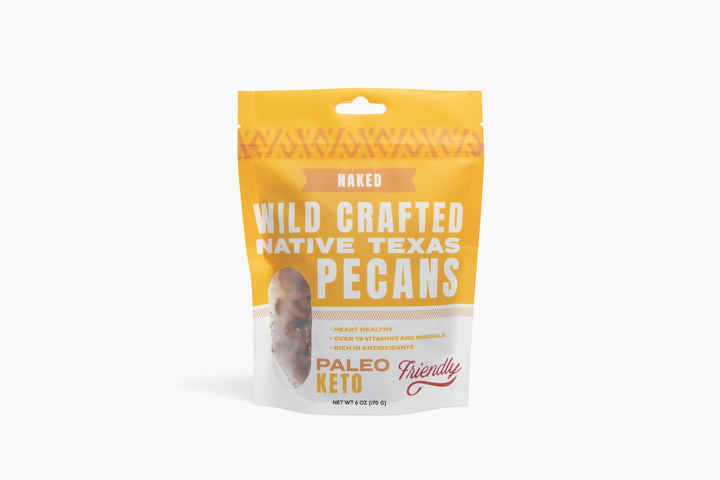 Wild Crafted Native Texas Pecans- Naked